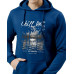 ADRO Hoodies for Men | Printed Hoodie for Men | Cotton Hoodie | Mens Hoodies | Sweatshirt for Men | Hooded Hoodie (Royal Blue)