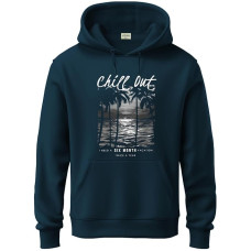 ADRO Hoodies for Men | Printed Hoodie for Men | Cotton Hoodie | Mens Hoodies | Sweatshirt for Men | Hooded Hoodie (Teal)