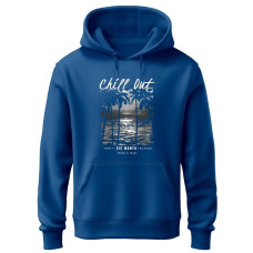 ADRO Hoodies for Men | Printed Hoodie for Men | Cotton Hoodie | Mens Hoodies | Sweatshirt for Men | Hooded Hoodie (Royal Blue)