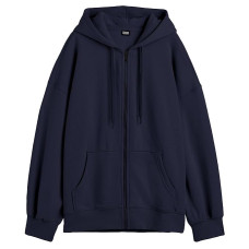 FUNKY MONKEY - Women's Cute Hoodies Teen Girl Winter Jacket Sweatshirts Casual Drawstring Clothes Zip Up Hoodie with Pocket (Navy Blue)