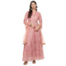 Arav Women Cotton Blend Embroidered Lehenga Set Readymade