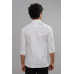 Men Slim fit Cotton Formal Shirt (White)